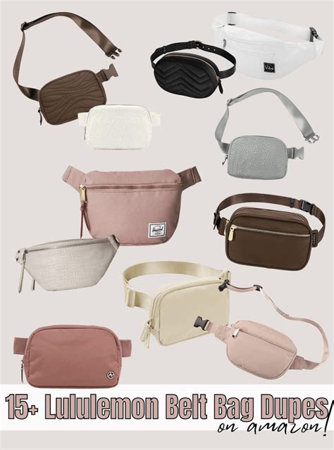 dupes for lululemon belt bag|best lululemon crossbody bag dupe.